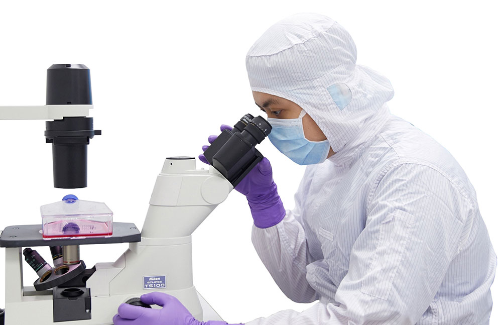 Researcher Microscope Biotechnologist